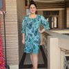 Cotton buttoned  dress - Image 4