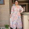 Silk cotton dress - Image 3
