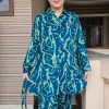 Blue floral Co-ord set - Image 4