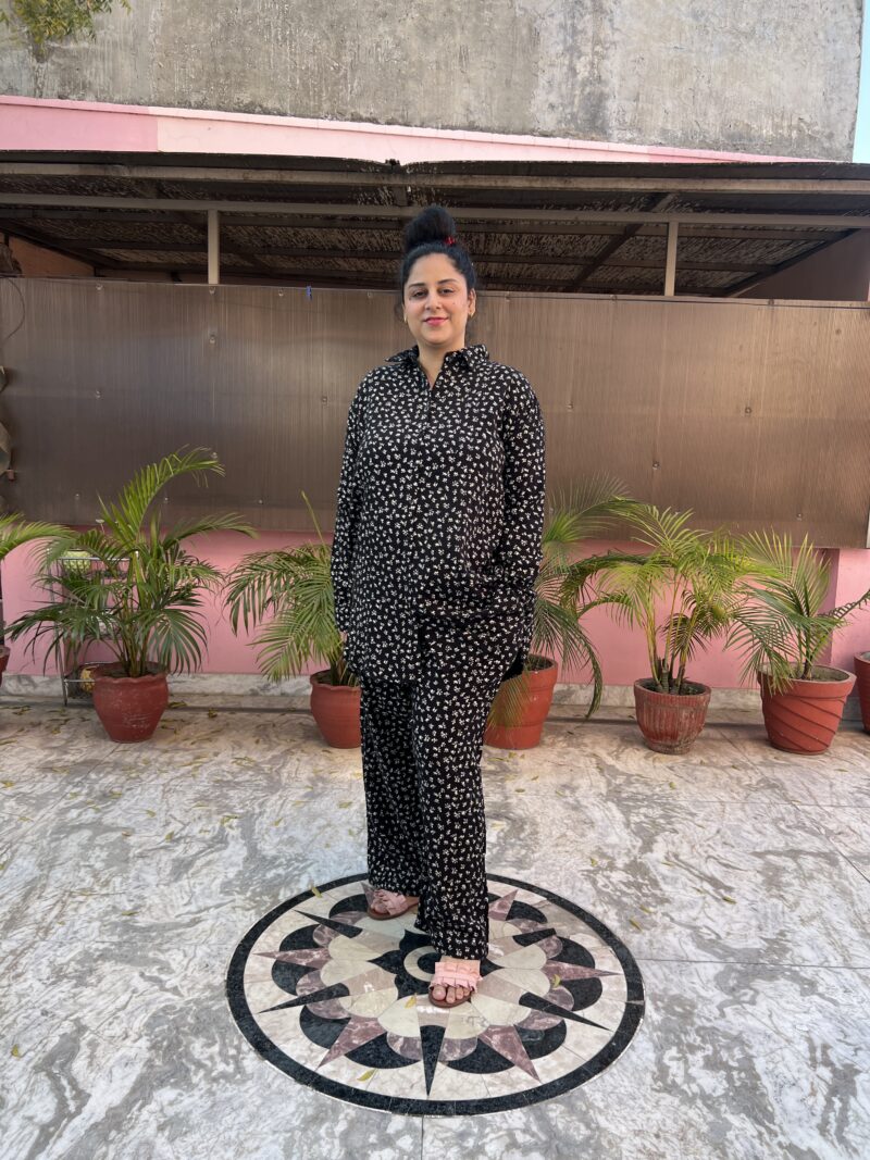 Floral Black Set - Image 4