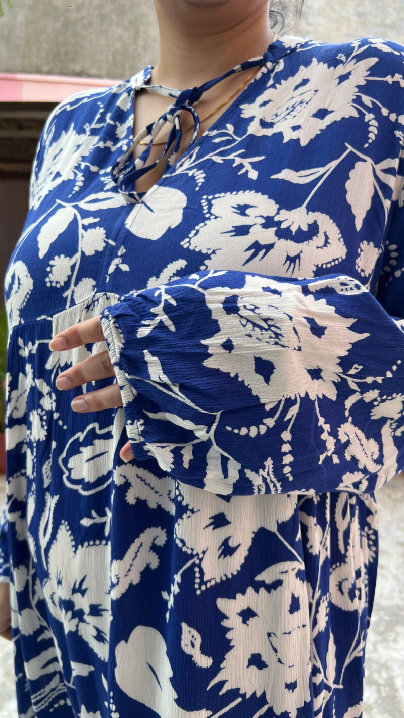 Floral Wrinkled Maxi - Image 3