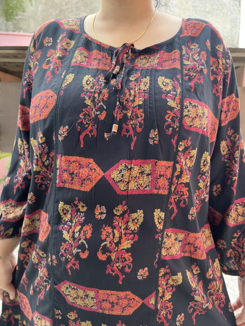 Cotton Printed Dress - Image 5