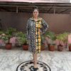 Side Slit Cotton Dress - Image 4