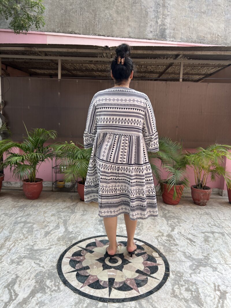 Aztec Rayon Dress - Image 3