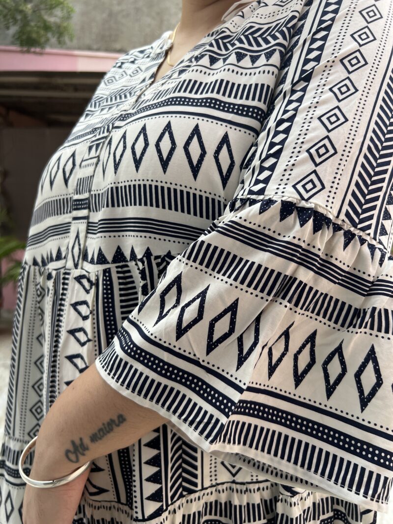 Aztec Rayon Dress - Image 6