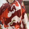 Beaded Neck Linen Dress - Image 2