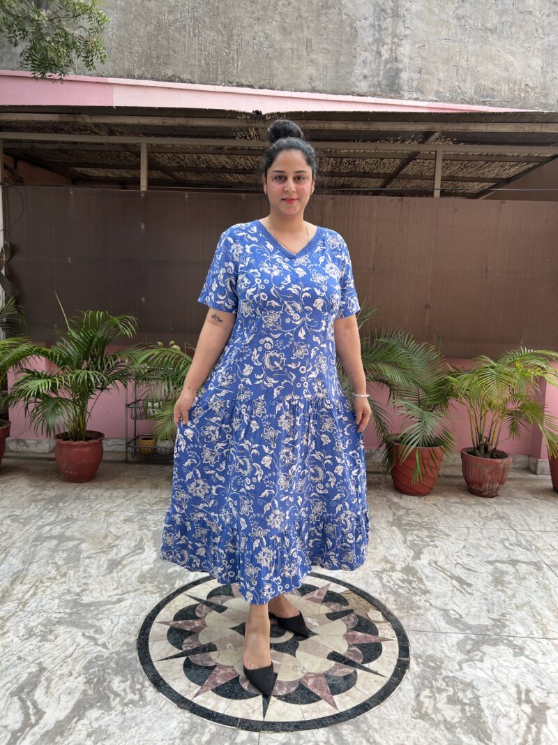 Tiered Floral Middi - Image 3