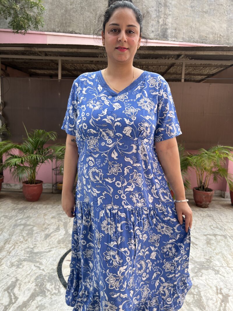 Tiered Floral Middi - Image 5