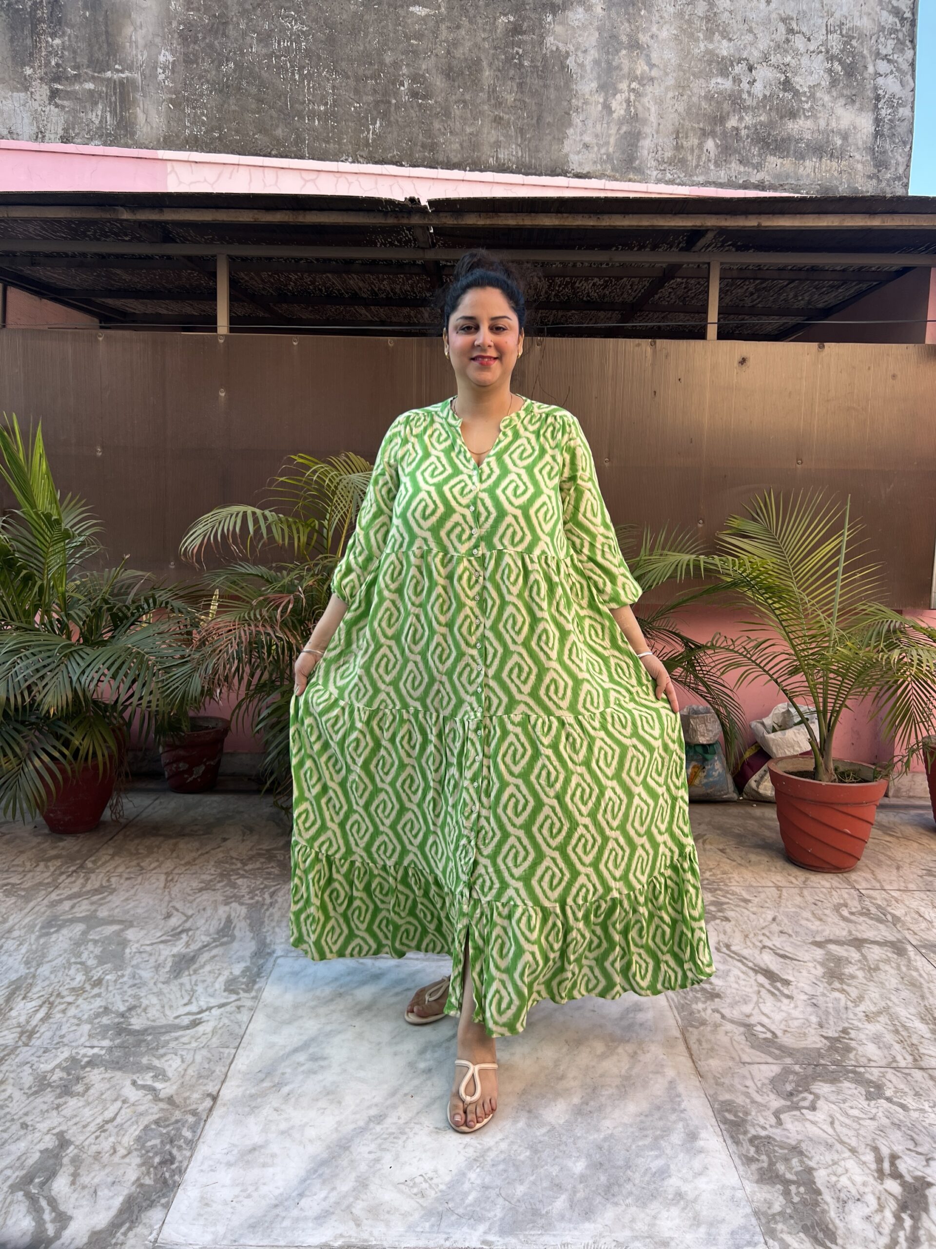 Green maxi dress - Image 6