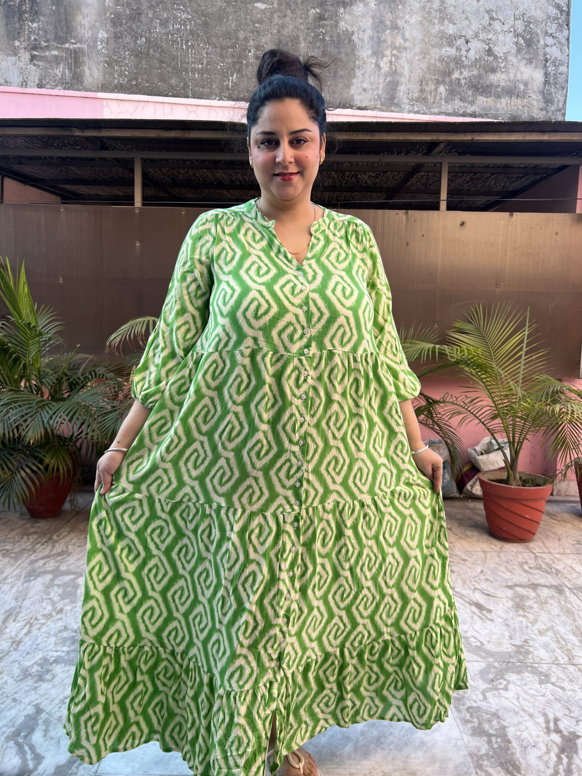 Green maxi dress - Image 5