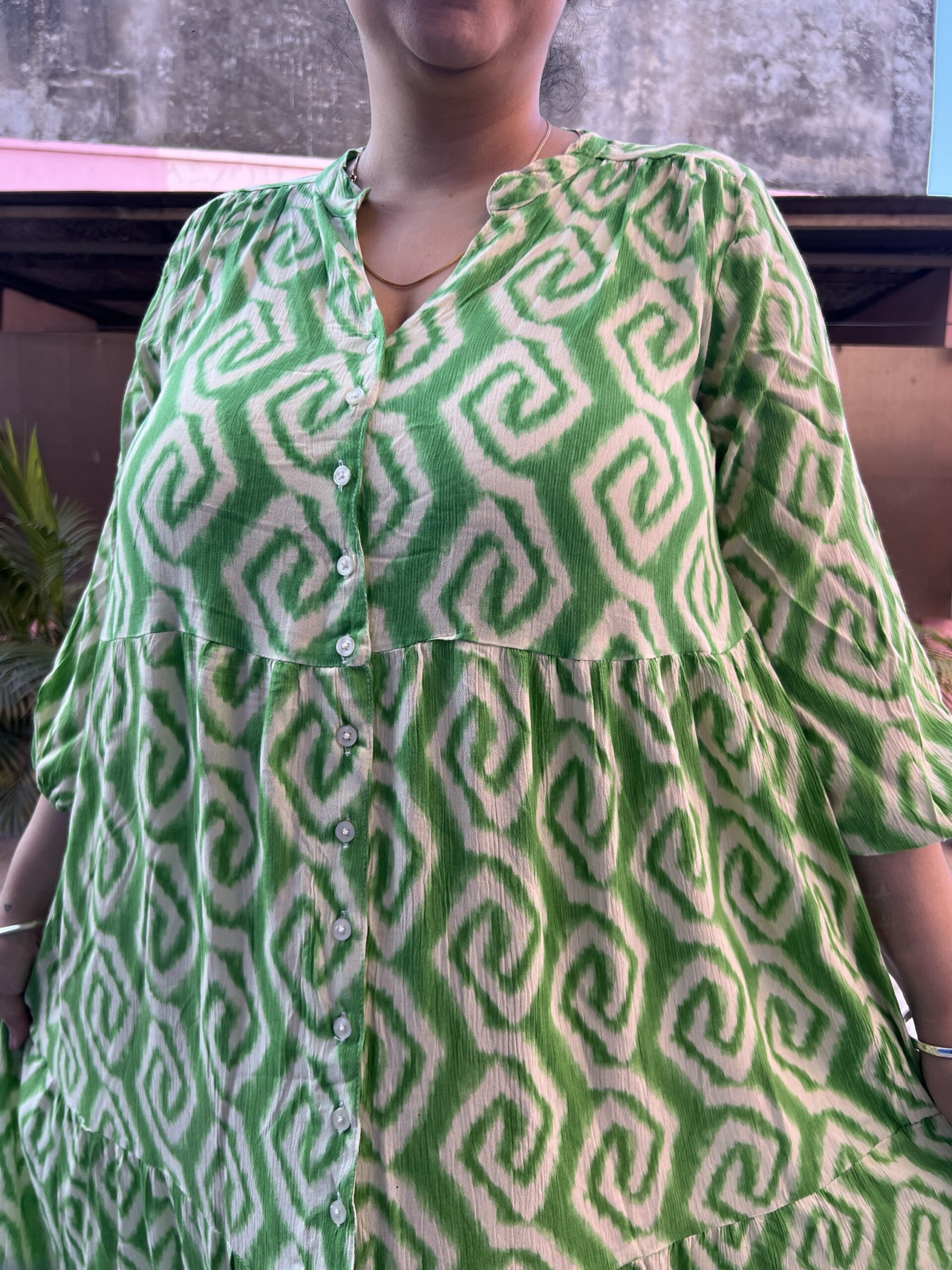 Green maxi dress - Image 4