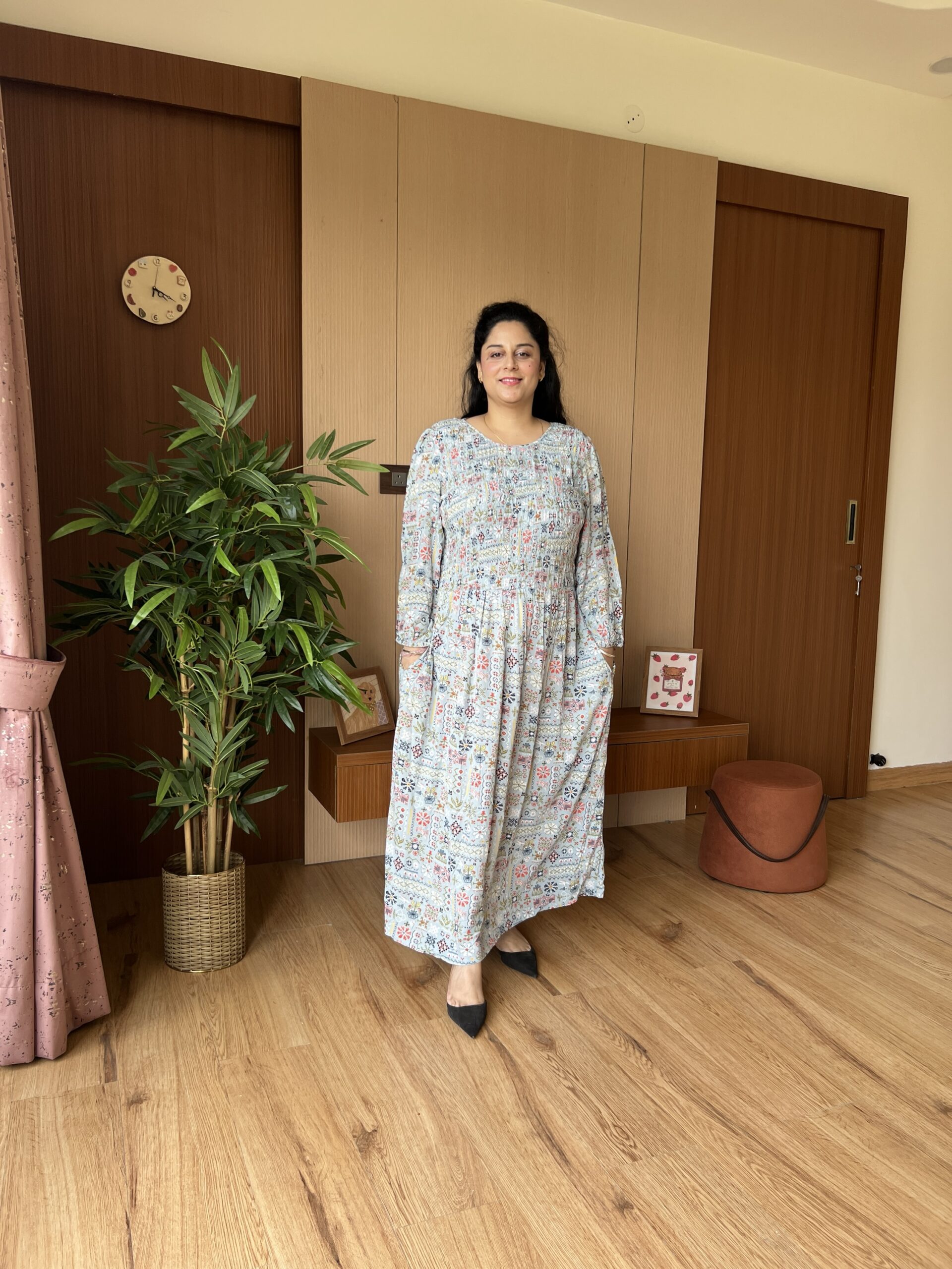Smocked Maxi Dress - Image 6