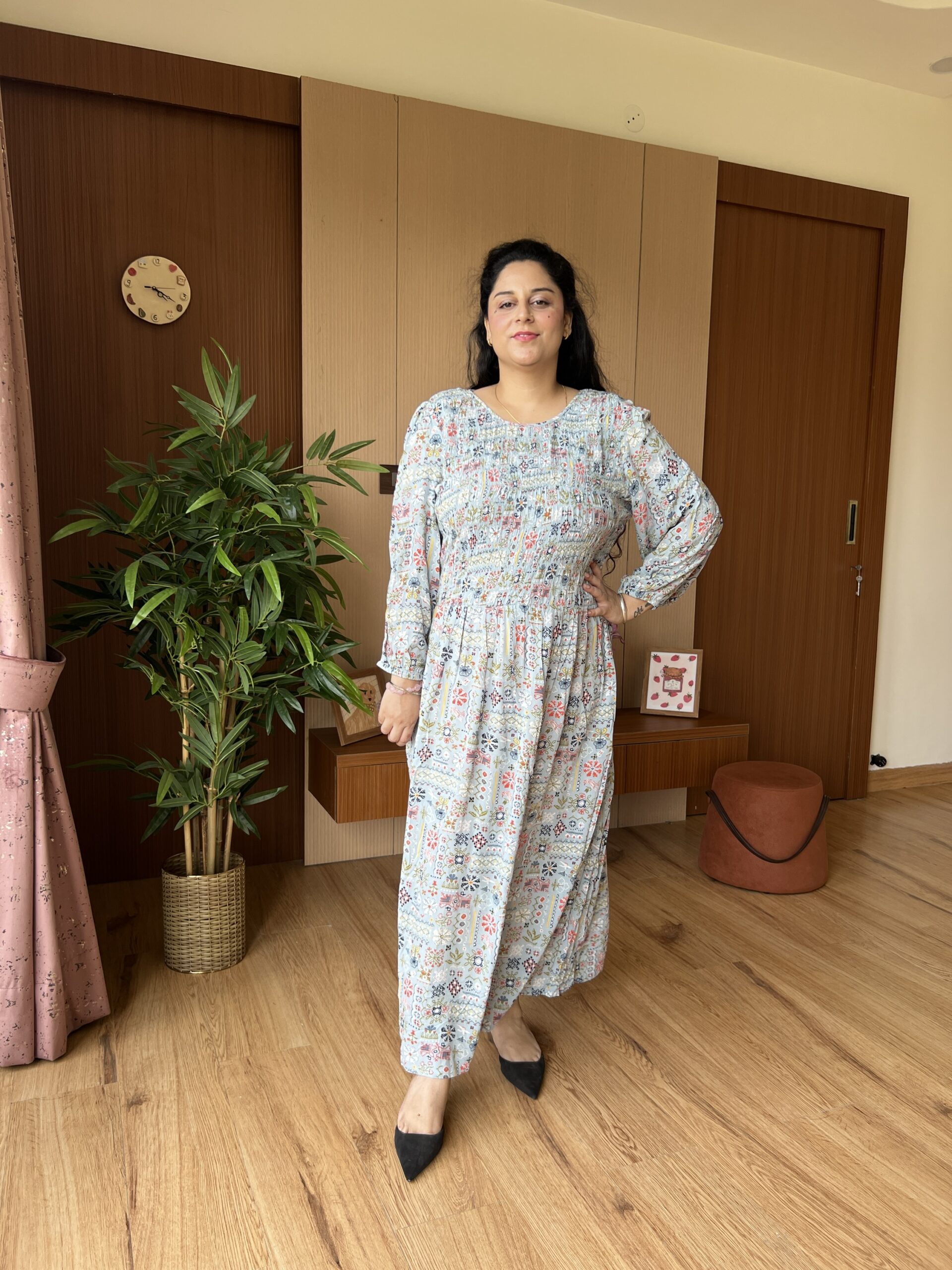 Smocked Maxi Dress