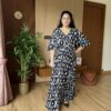 Black maxi dress