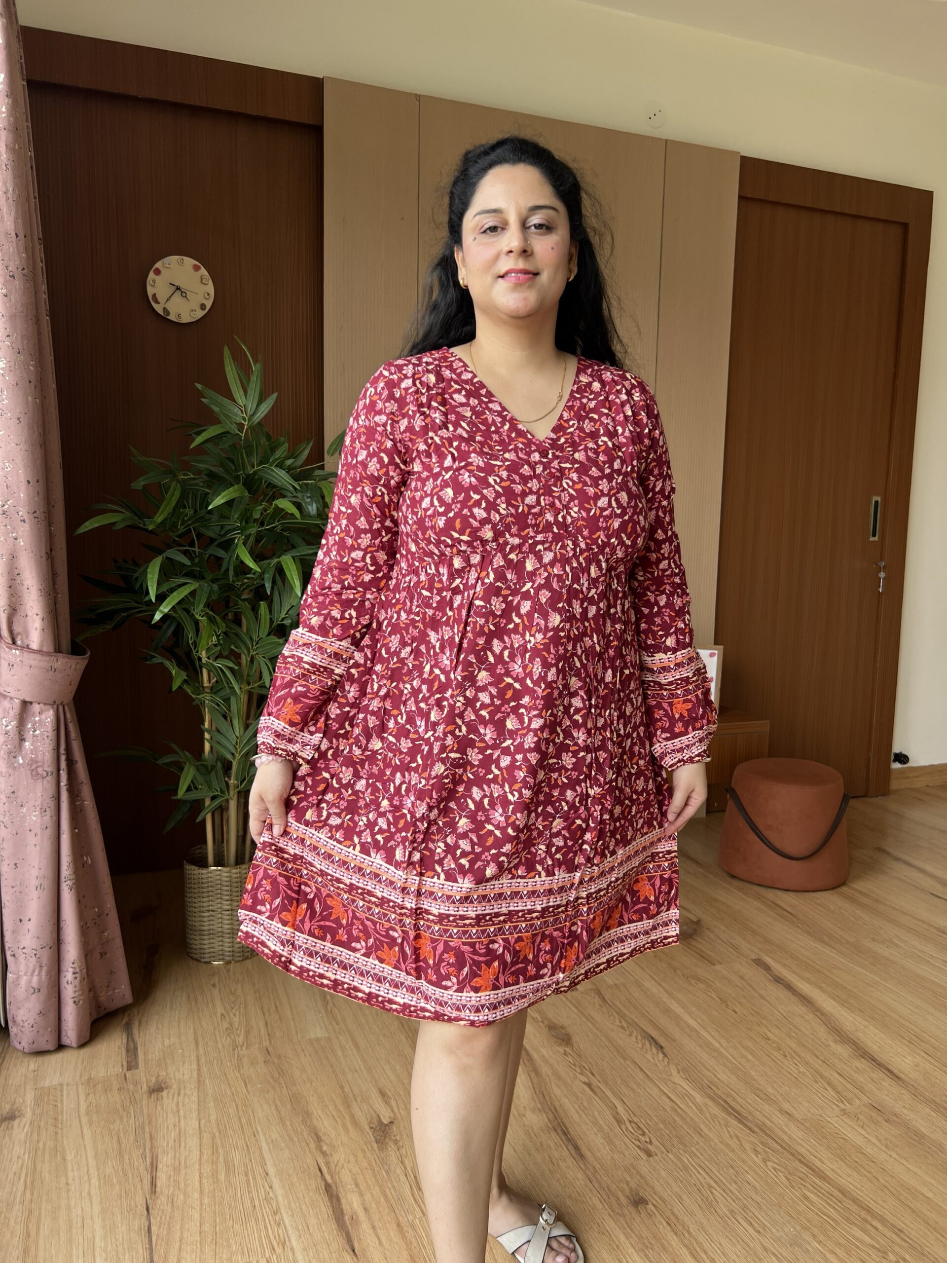 Floral cotton dress - Image 3