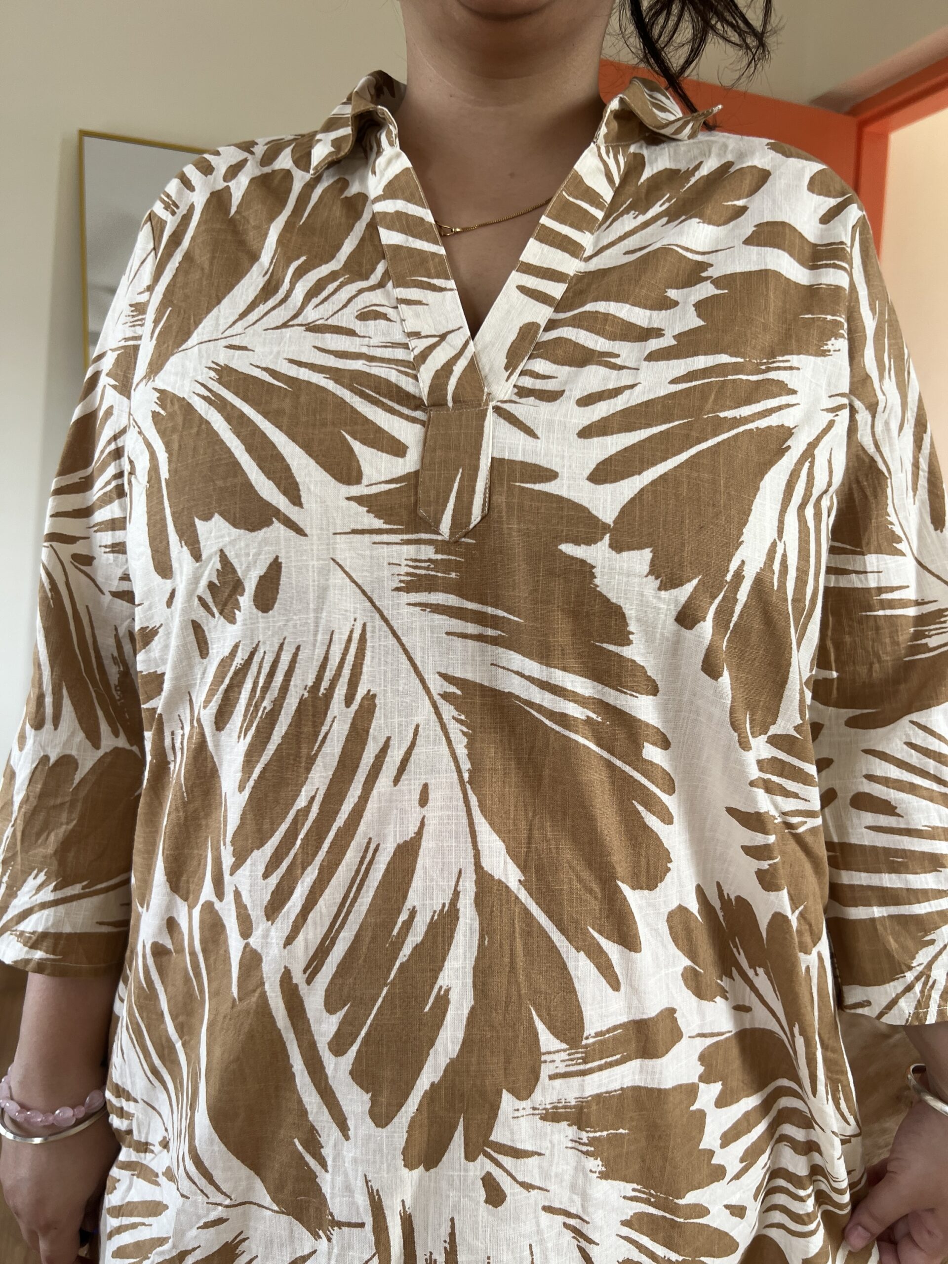 Cotton hi low dress - Image 4