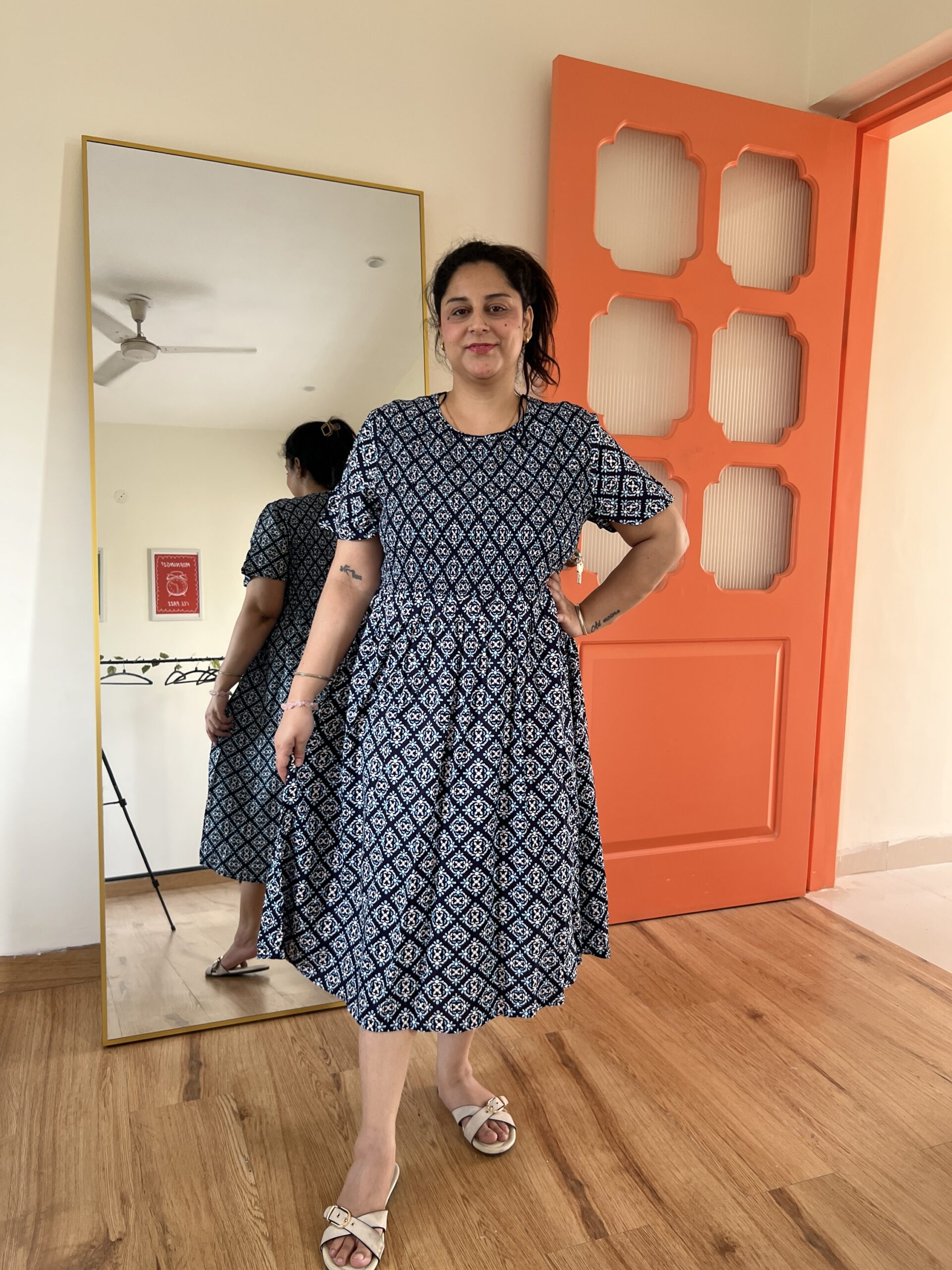 Smocked MIddi