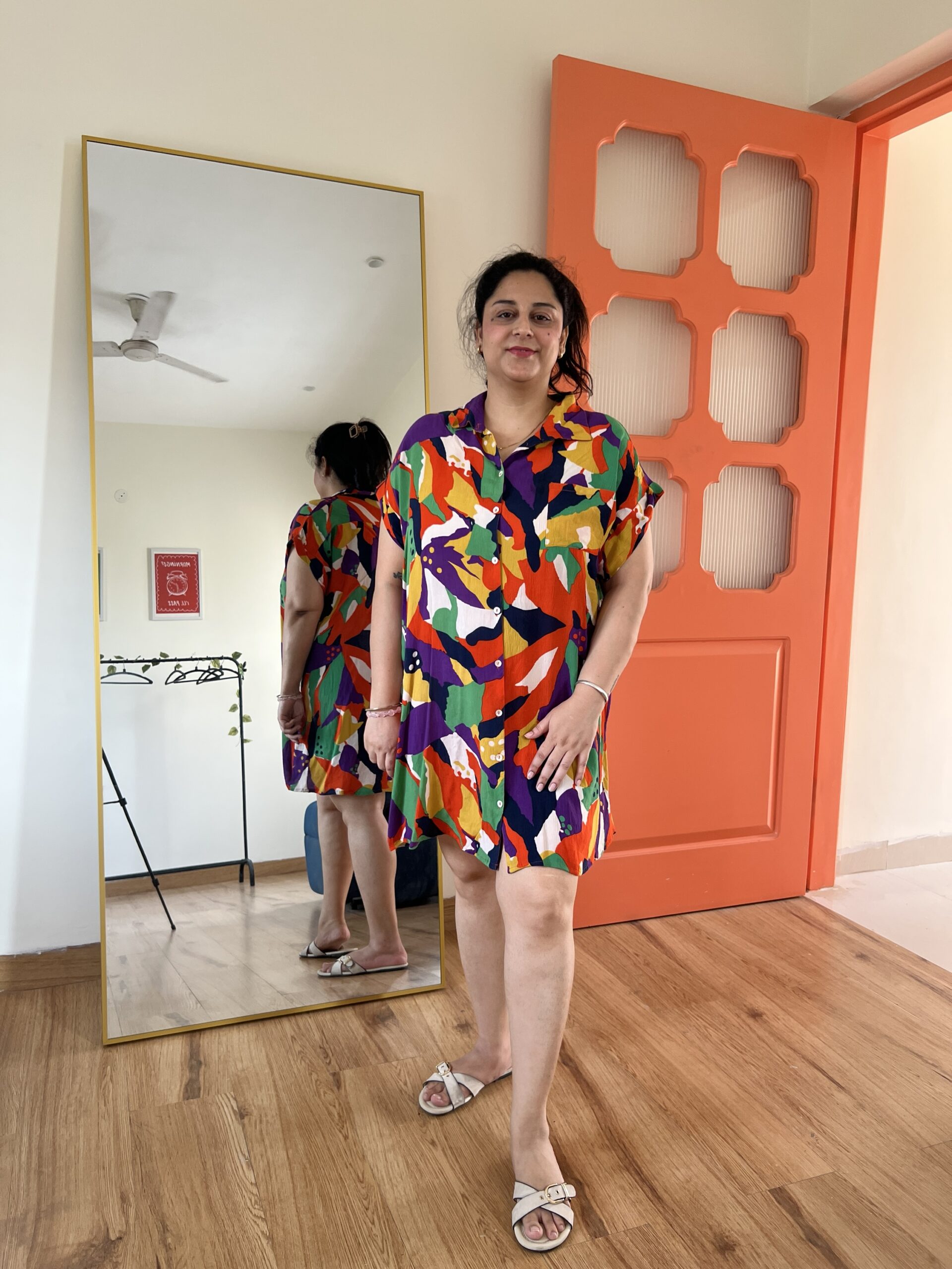 Buttoned shirt dress - Image 5