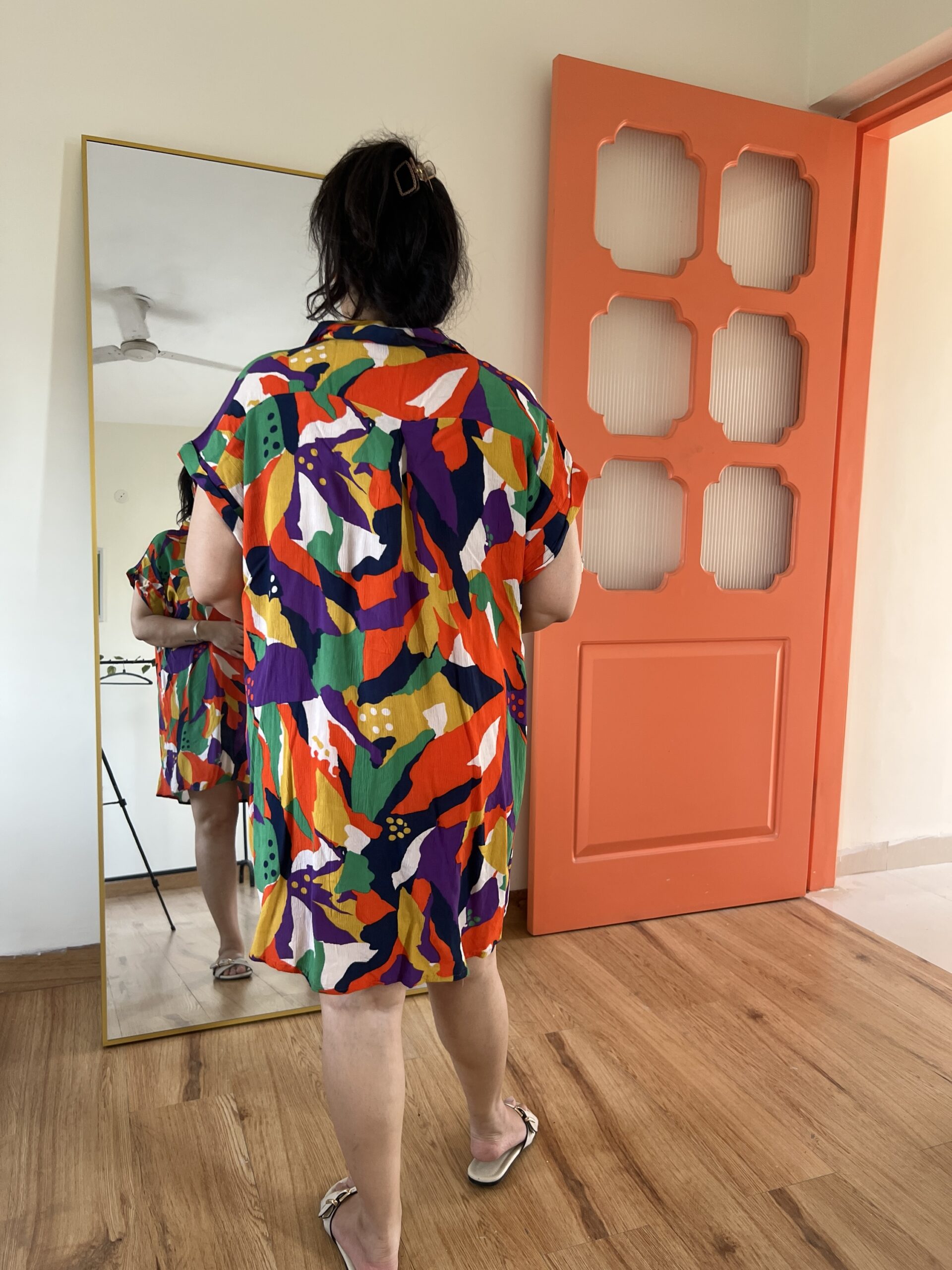 Buttoned shirt dress - Image 4