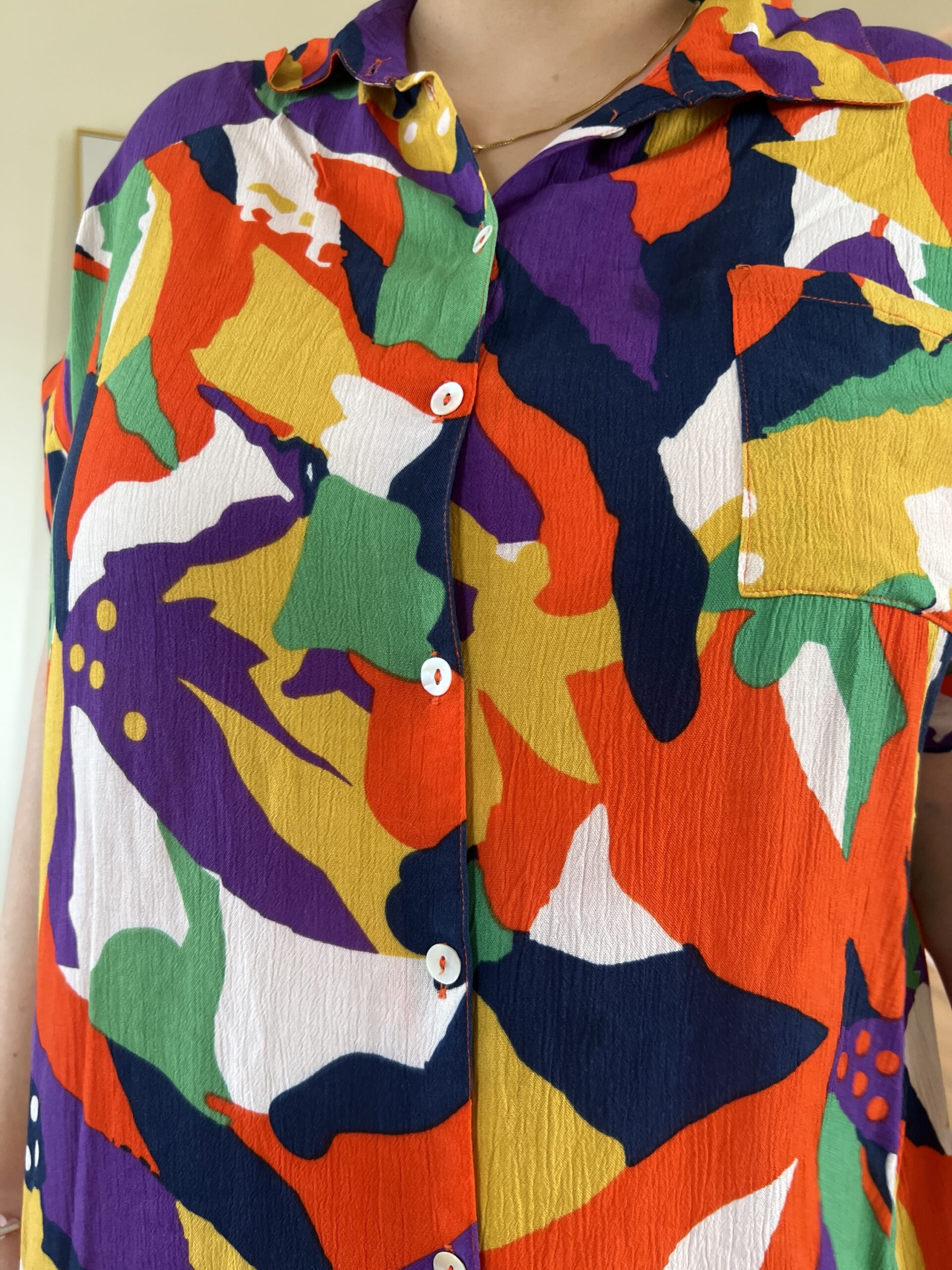 Buttoned shirt dress - Image 2