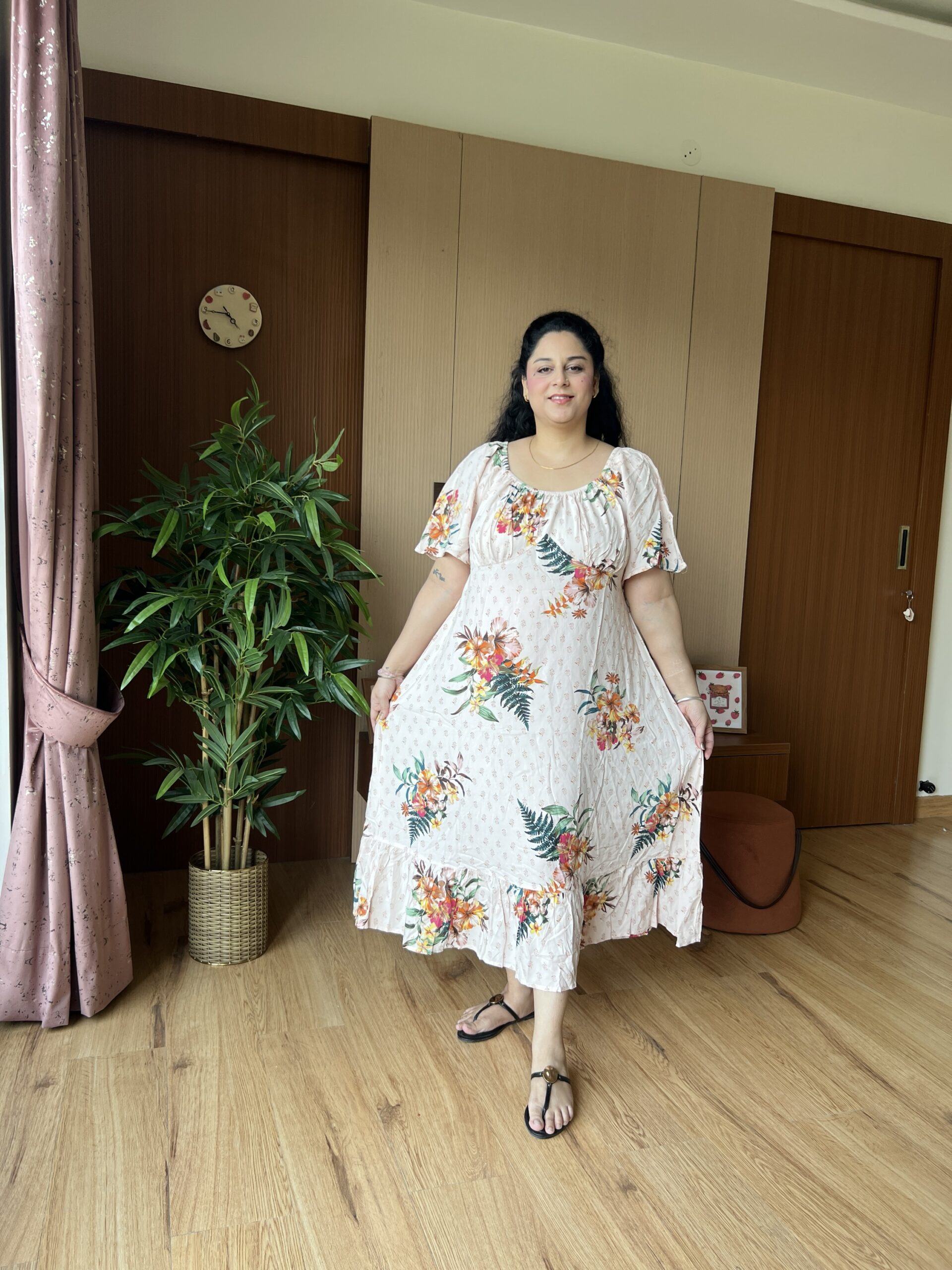 Floral Rayon dress - Image 6