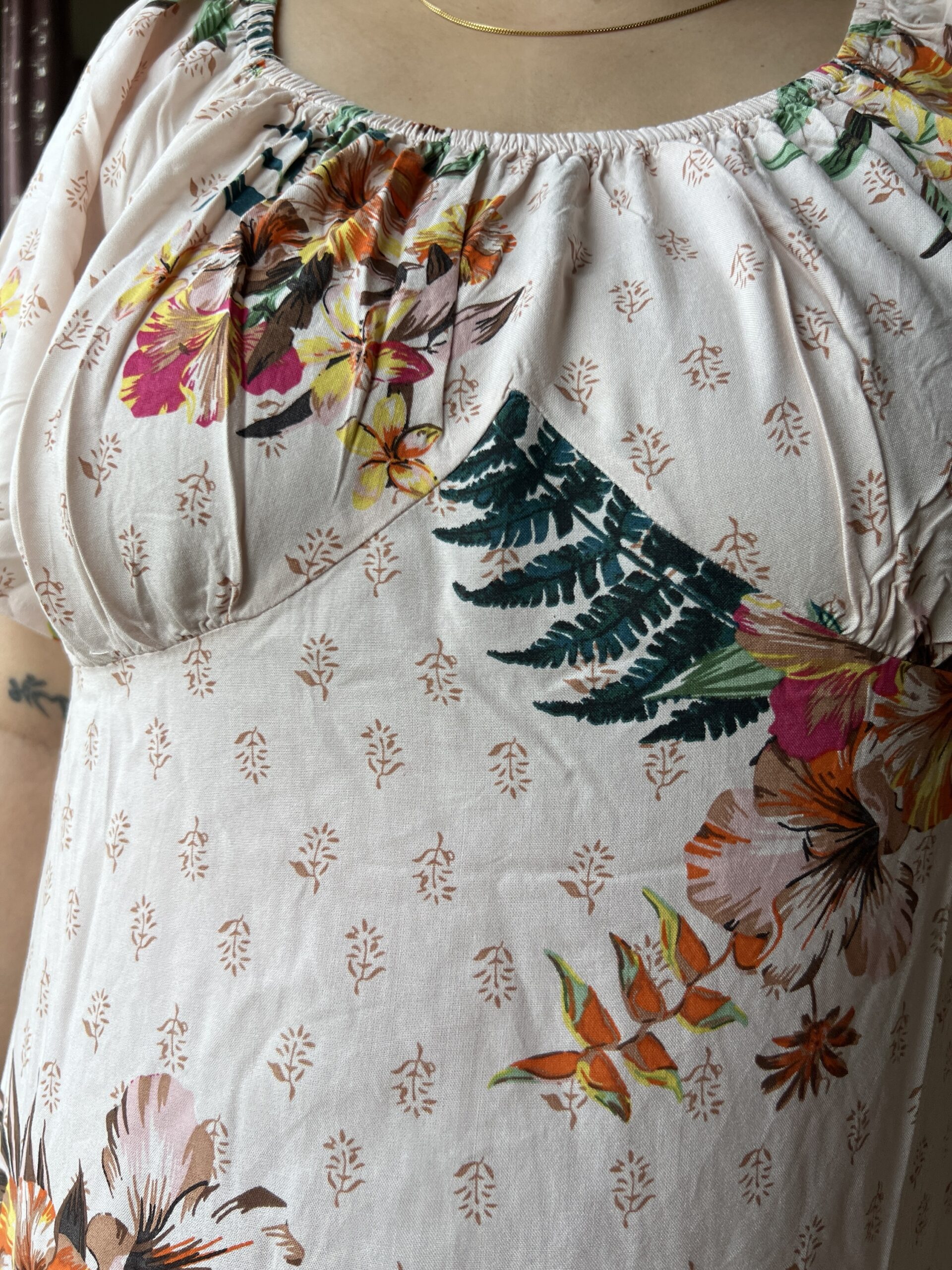 Floral Rayon dress - Image 5