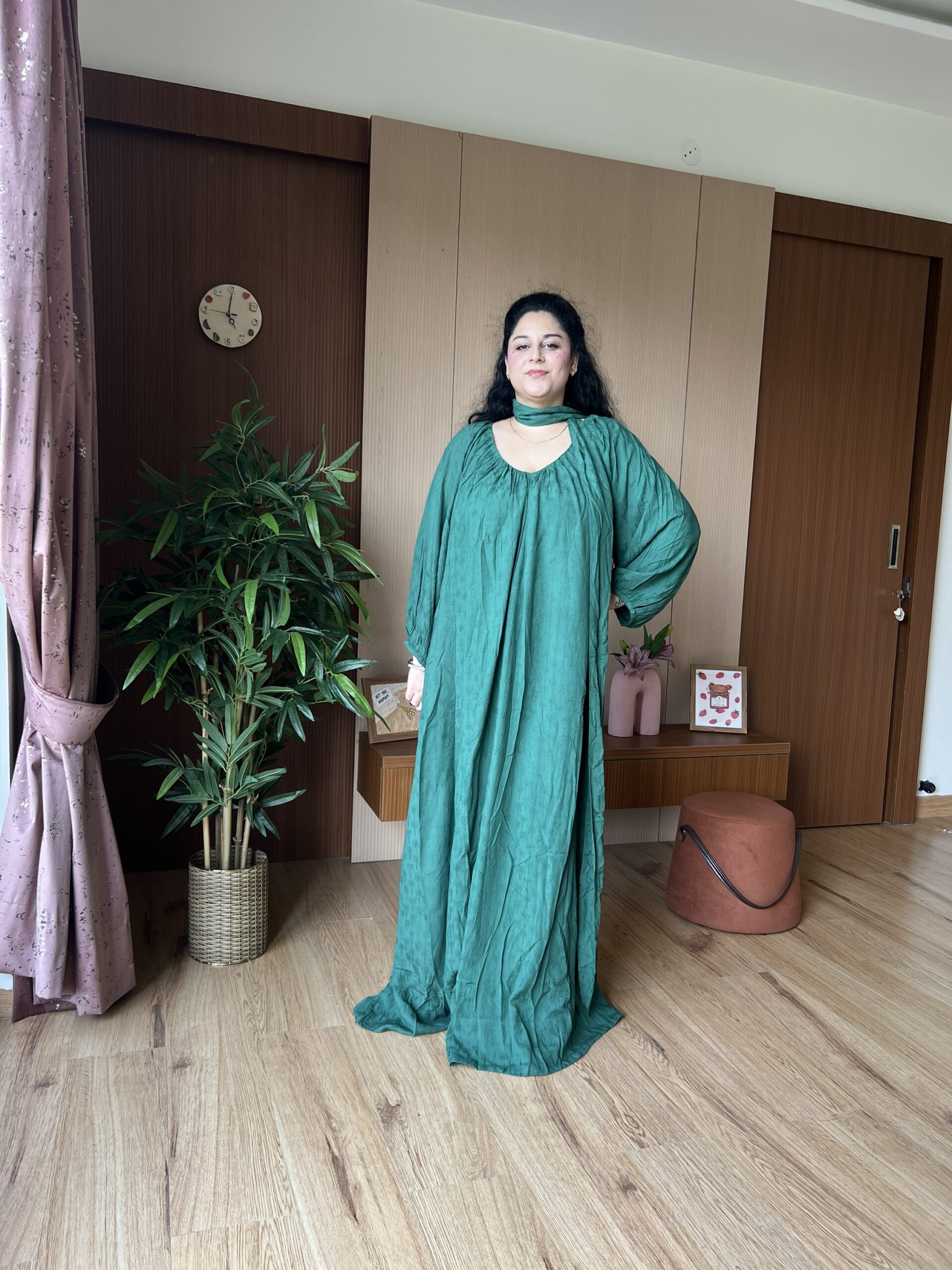 Coconut Rayon Maxi Dress - Image 10