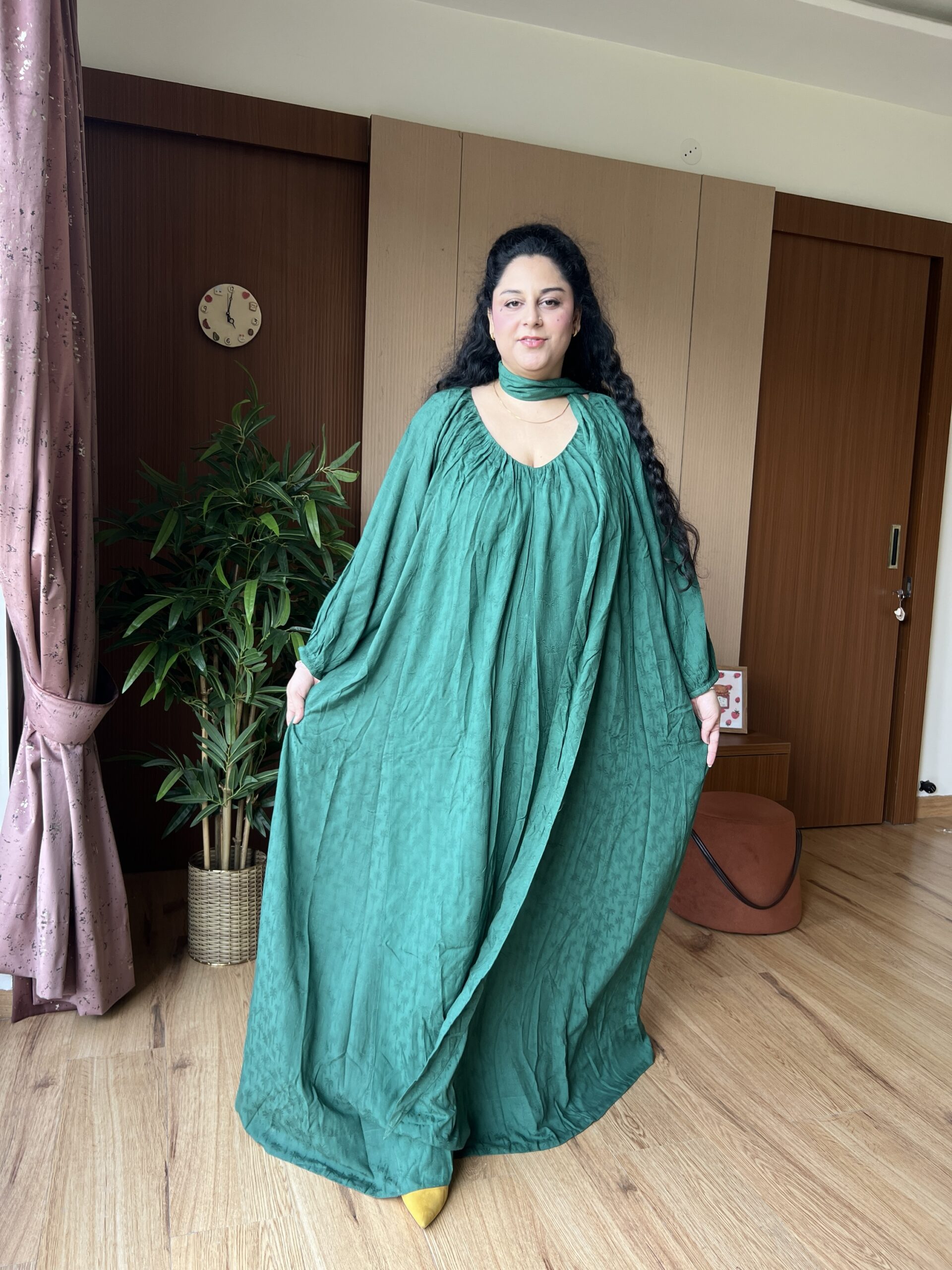 Coconut Rayon Maxi Dress - Image 8