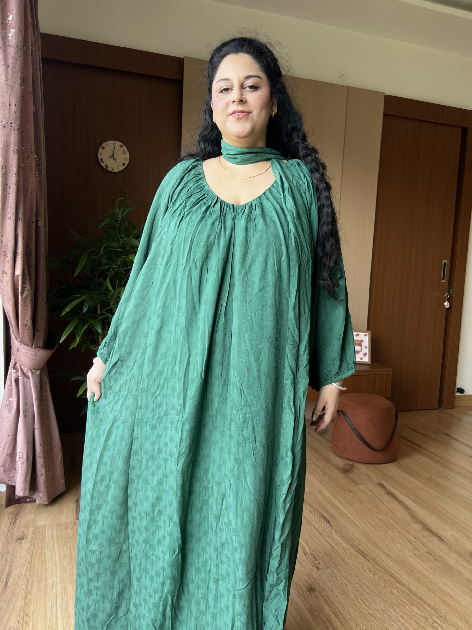 Coconut Rayon Maxi Dress - Image 7
