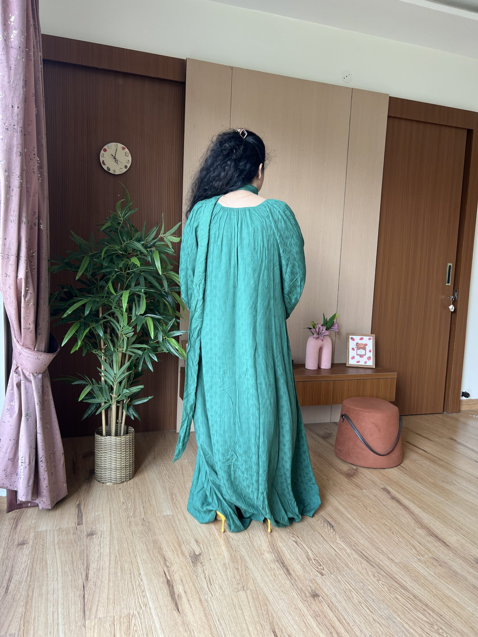 Coconut Rayon Maxi Dress - Image 4